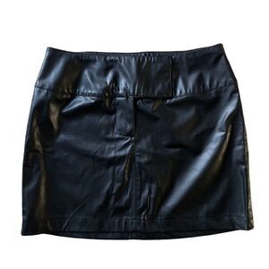 BB DAKOTA Leather Mini Skirt Women’s Size 5/6